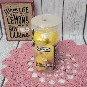 IKEA Citrusdoft Artificial Lemons Faux Fruit